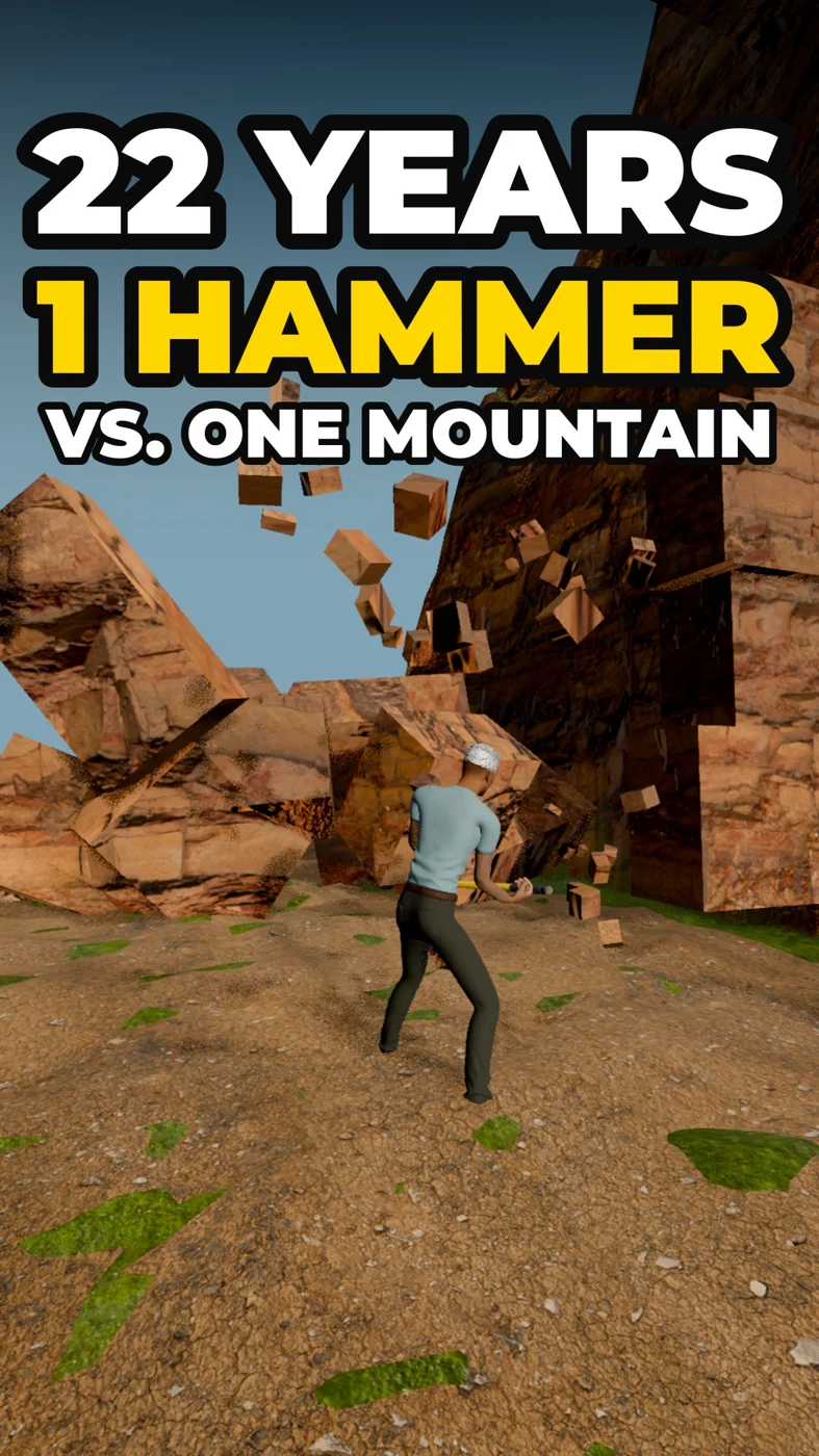 Published episode cover of Dashrath Manjhi’s mountain story